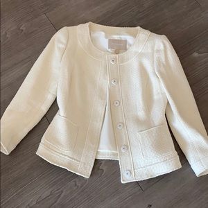 Banana Republic Cream Blazer